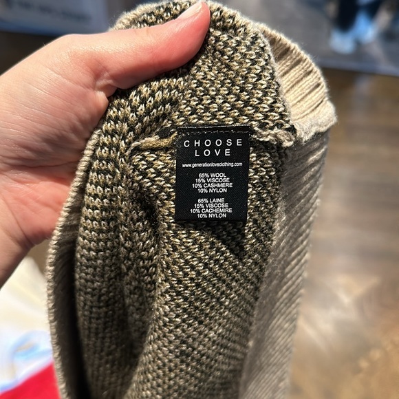 Generation Love Chiara Leopard Print Knit Hoodie - Picture 6 of 7